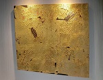 Bilder kaufen Berlin 2021 - Gold Malerei 88x70 cm Leo Opulence